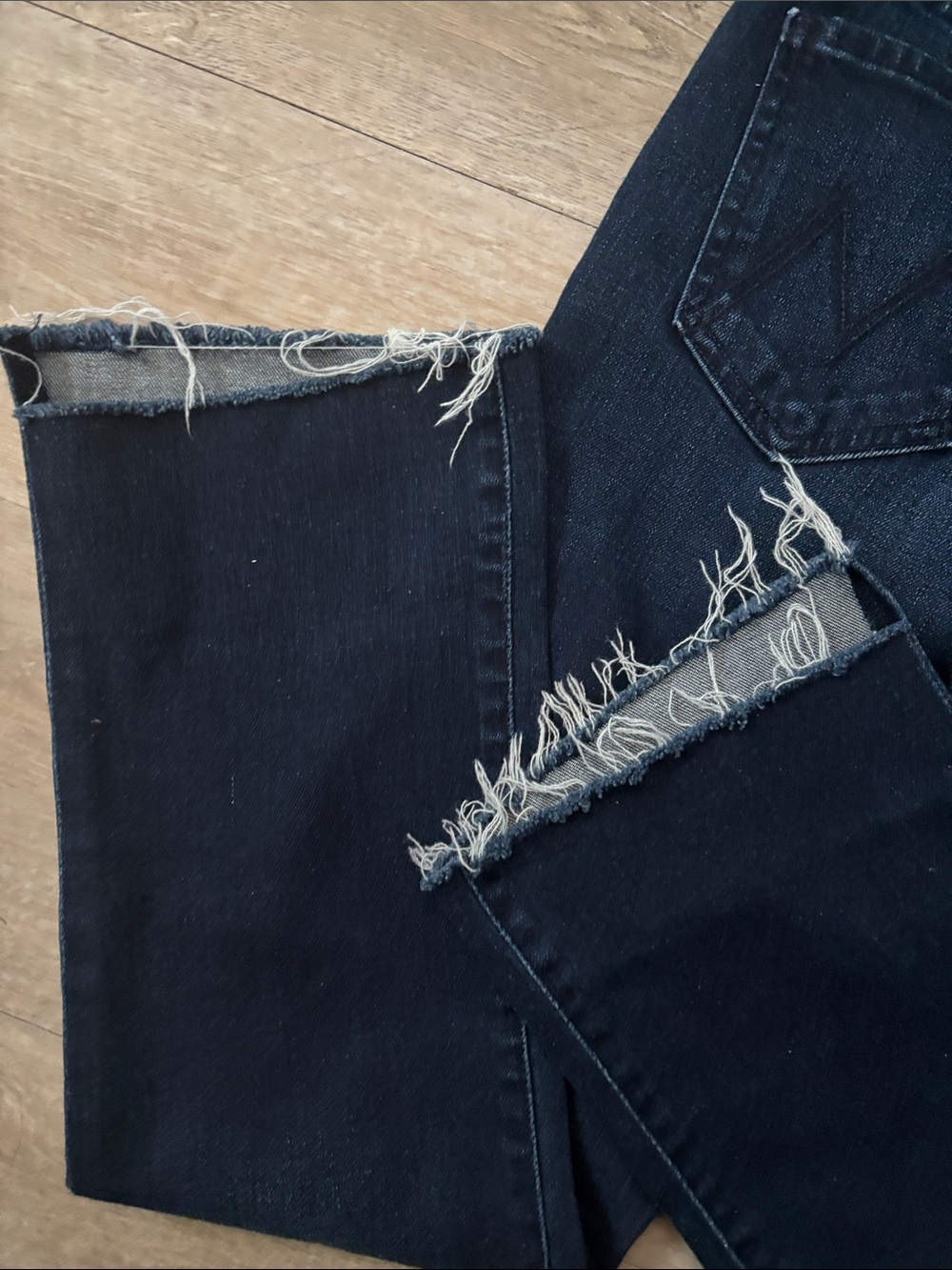 Mother Jean Size 28 The Inside Crop Step Fray Movin' On Up - Picture 7 of 7